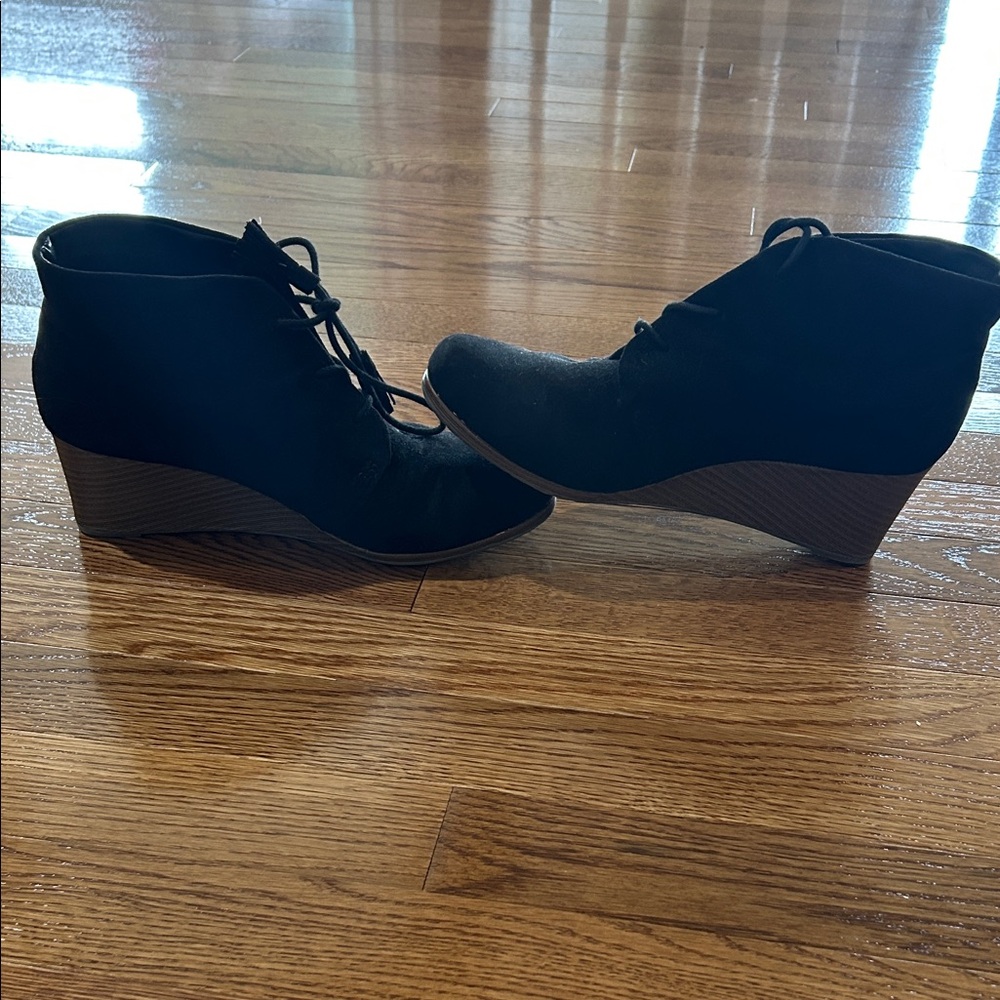 Women’s Dr Scholl’s Black Wedge Boot